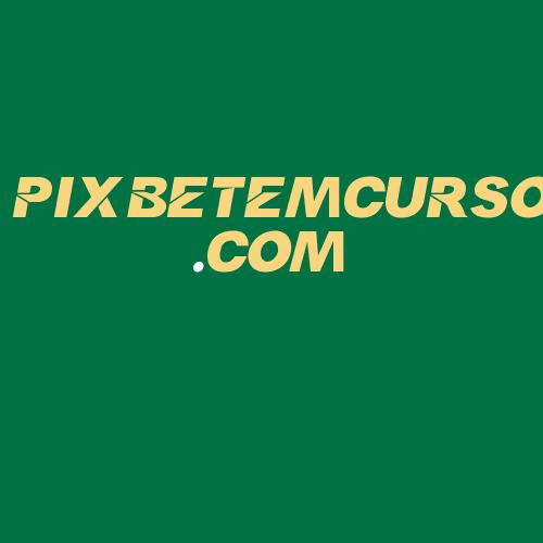 Logo da PIXBETEMCURSO